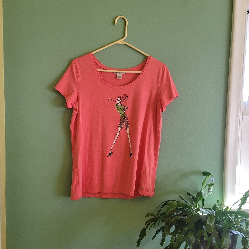 Golf lady t shirt